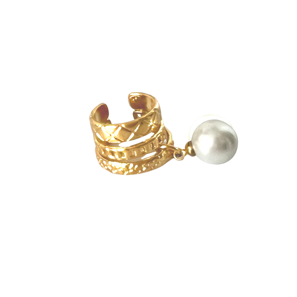 EAR CUFF "ONE PEARL"